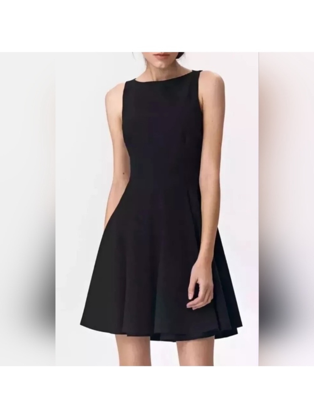SPANX Perfect Fit & Flare Dress, Black, Size S